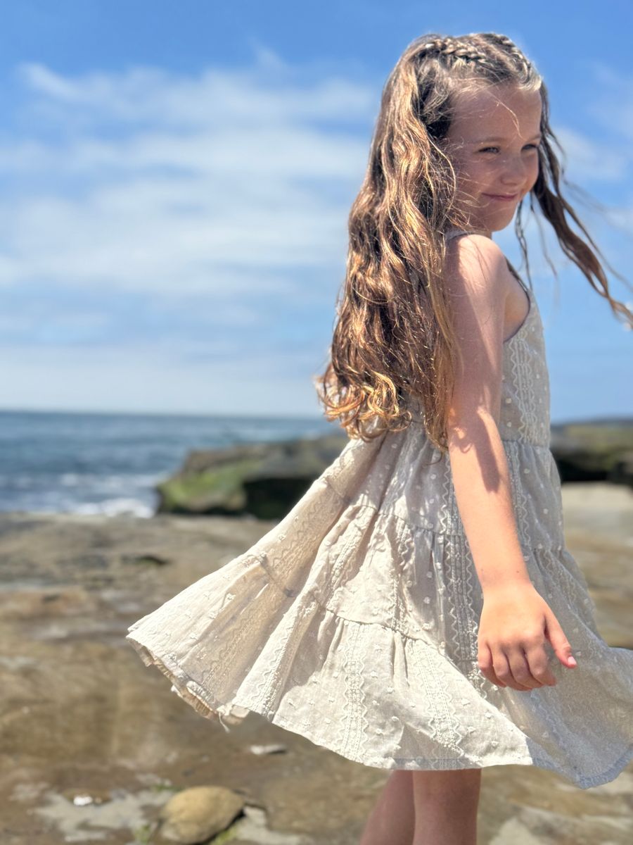 Tess Dress in Oatmeal